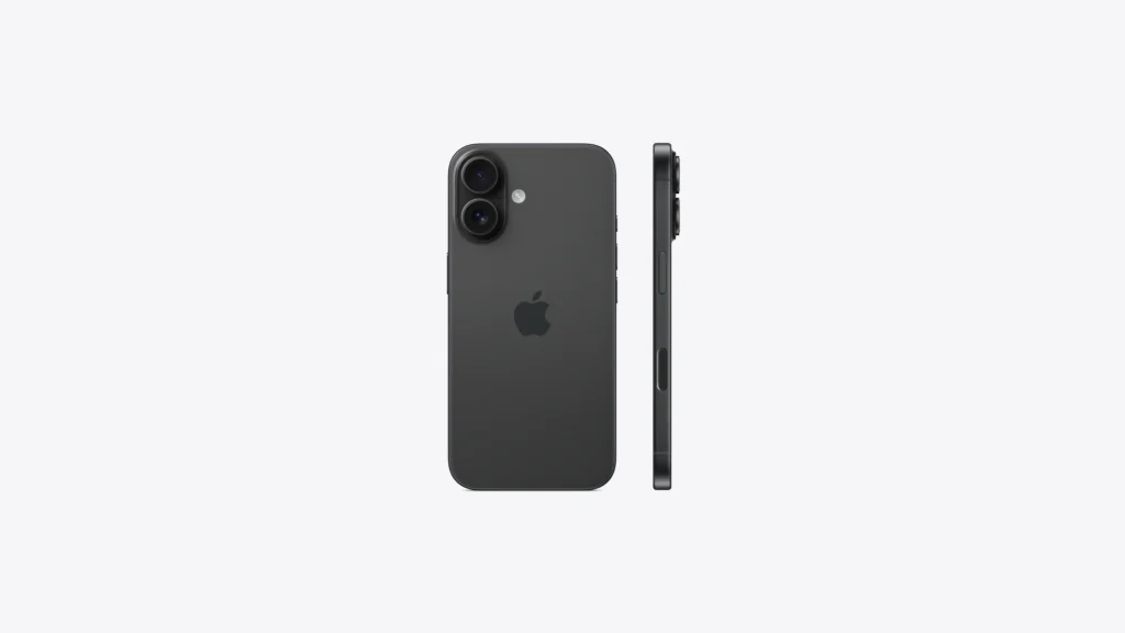 iPhone 16 display close‑up